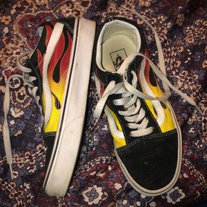 Flame vans